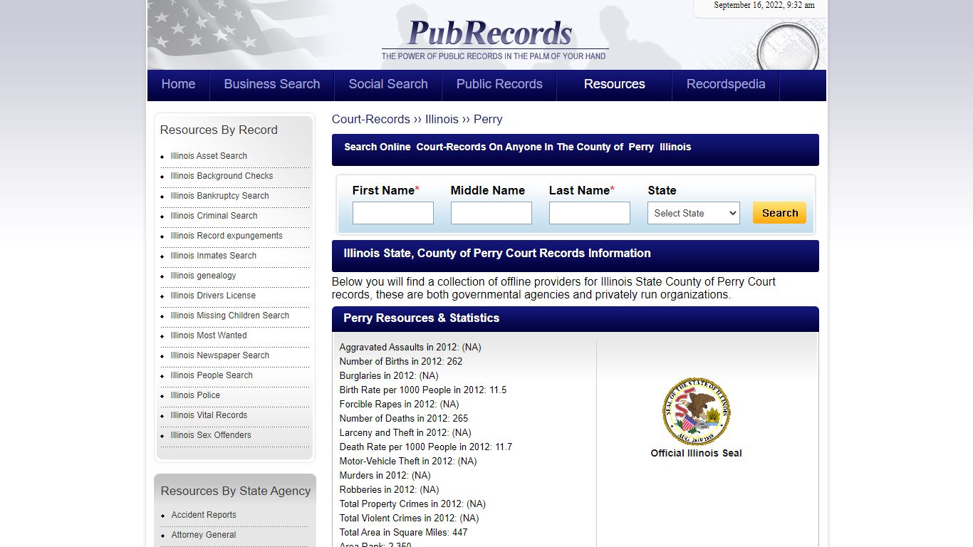 Perry County, Illinois Court Records